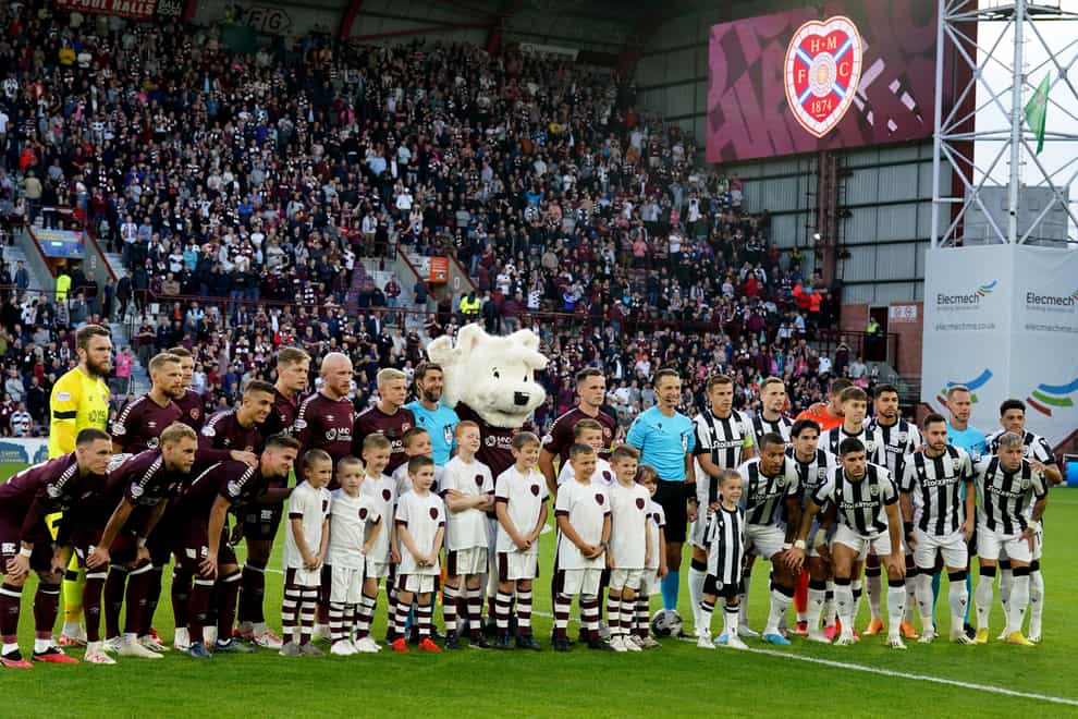 Hearts were beaten again by PAOK (Andrew Milligan/PA)