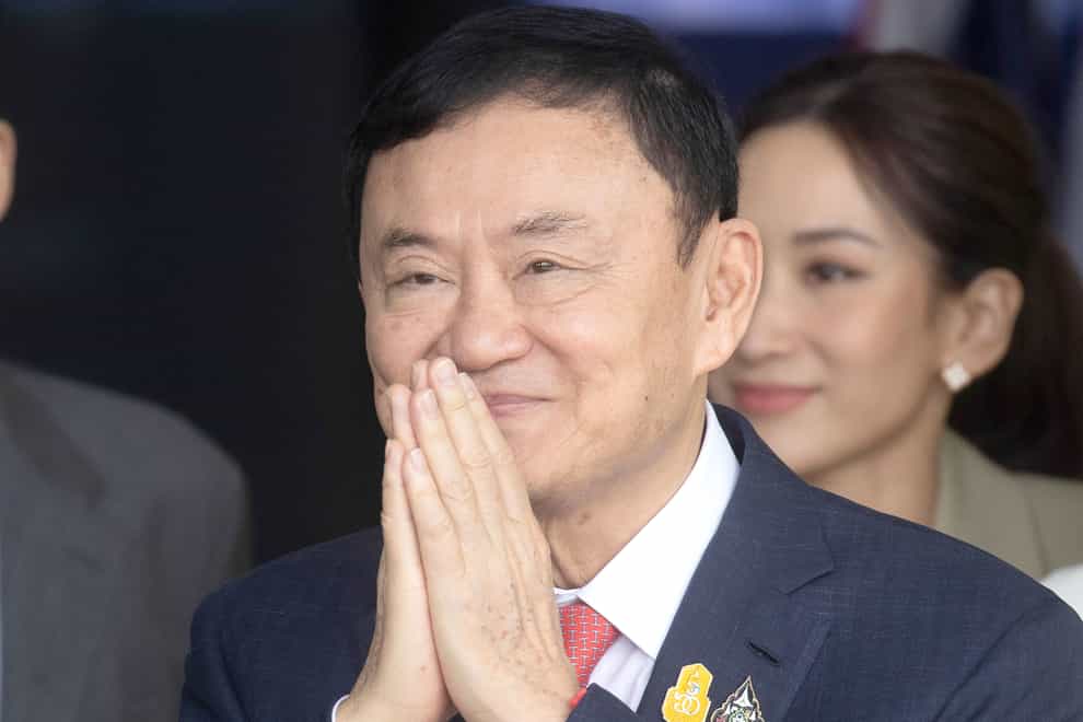 Thaksin Shinawatra returned to the country from exile (AP)