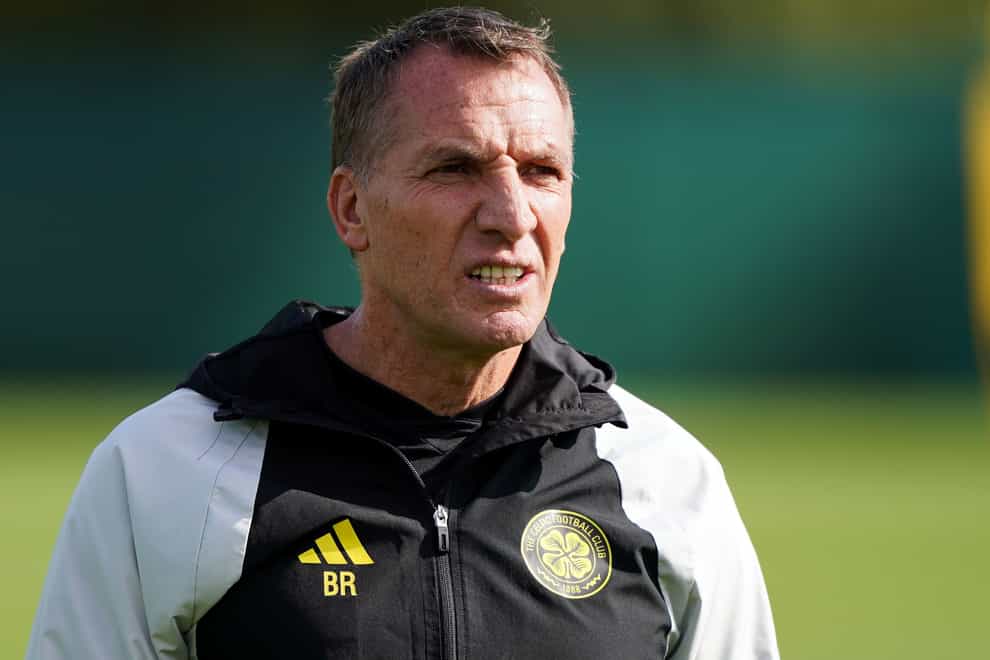 Brendan Rodgers does not anticipate ‘many more’ signings at Celtic (Andrew Milligan/PA)