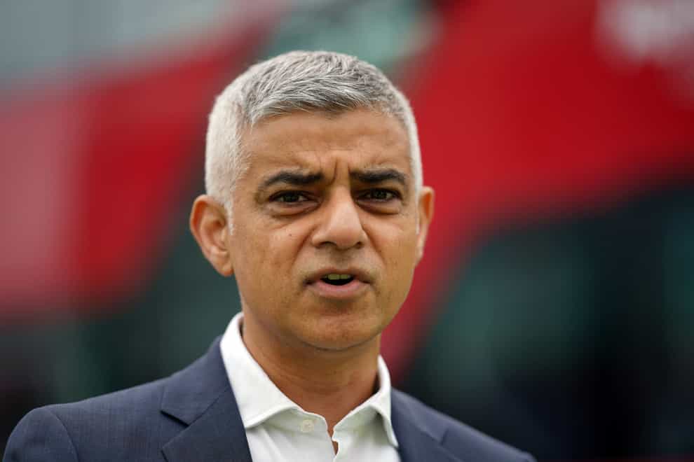 Sadiq Khan said the event was an opportunity to ‘champion and celebrate’ London’s black community (Yui Mok/PA)