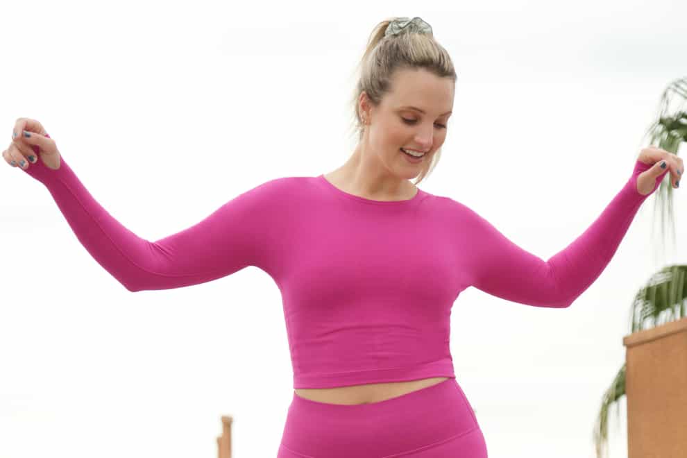 The hot pink trend is still going strong for autumn (Fabletics/PA)