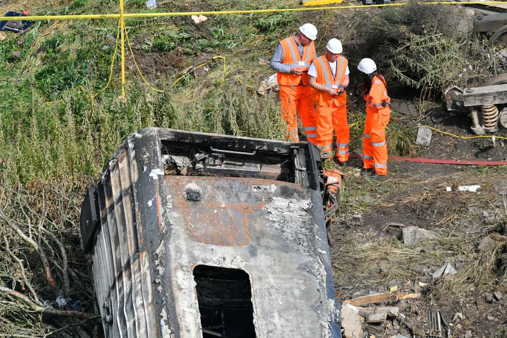 Aberdeen MP Stephen Flynn said scope to go further over Network Rail liabilities in Stonehaven derailment should be explored (Ben Birchall/PA)