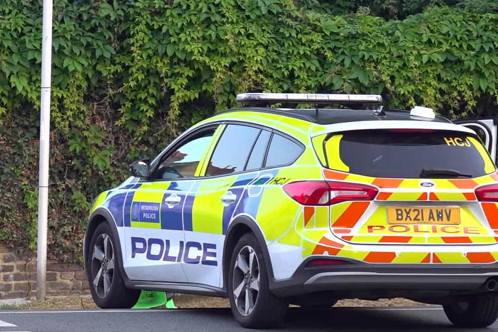 Police in the Chiswick area in west London as terror suspect Daniel Khalife was arrested on the fourth day of a manhunt after he escaped from HMP Wandsworth underneath a lorry (Jamie Lashmar/PA)