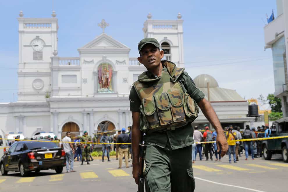 Some 269 people were killed in attacks on Easter Sunday 2019 (Eranga Jayawardena/AP)