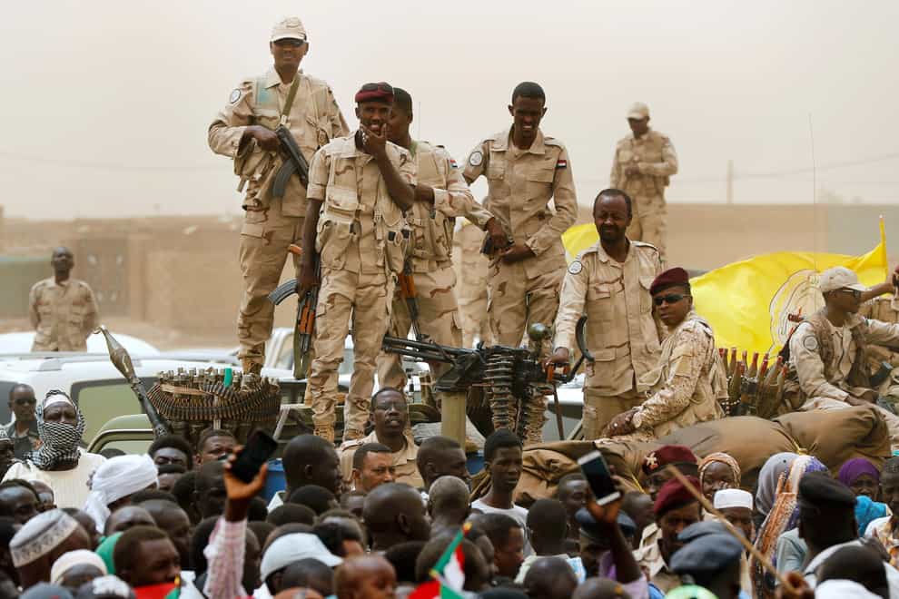 Sudan has been rocked by violence since mid-April (Hussein Malla/AP)