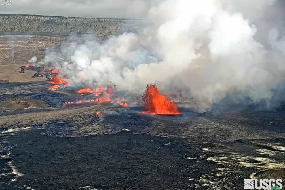 Activity on Kilauea has resumed after two months (US Geological Survey via AP)