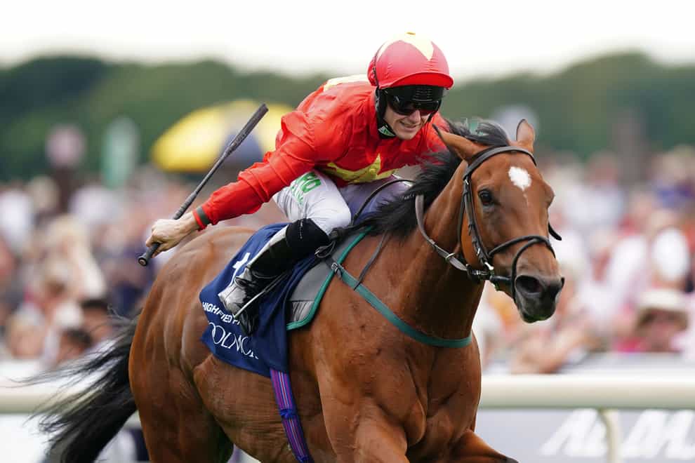Highfield Princess was unable to defend her Flying Five Stakes crown at the Curragh (Mike Egerton/PA)