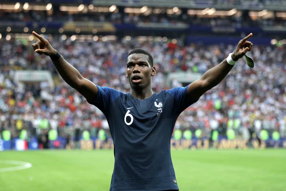 Paul Pogba says he almost walked away from football following an alleged attempt to blackmail him (Owen Humphreys/PA)
