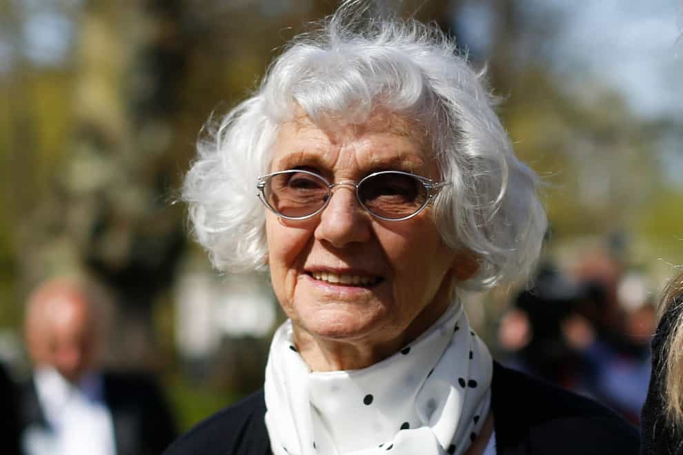 Auschwitz survivor Eva Pusztai-Fahidi has died (Markus Schreiber/AP)