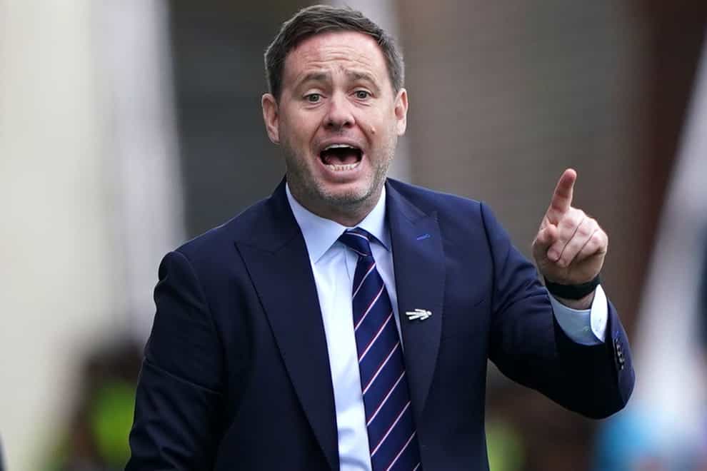 Rangers manager Michael Beale has shrugged off pressure on his job (Andrew Milligan)