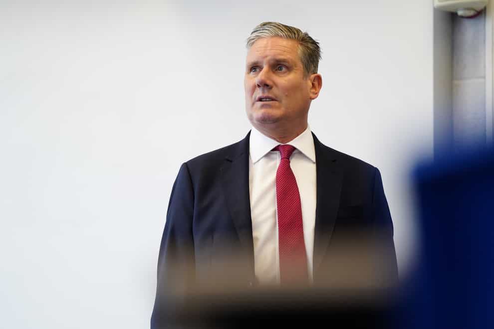 Labour leader Sir Keir Starmer is in Montreal this weekend (James Manning/PA)