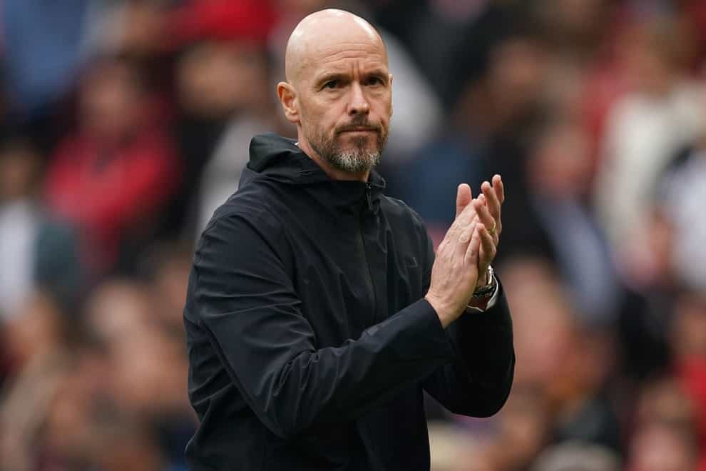 Erik ten Hag is interested to see how his side respond to defeat (Martin Rickett/PA)