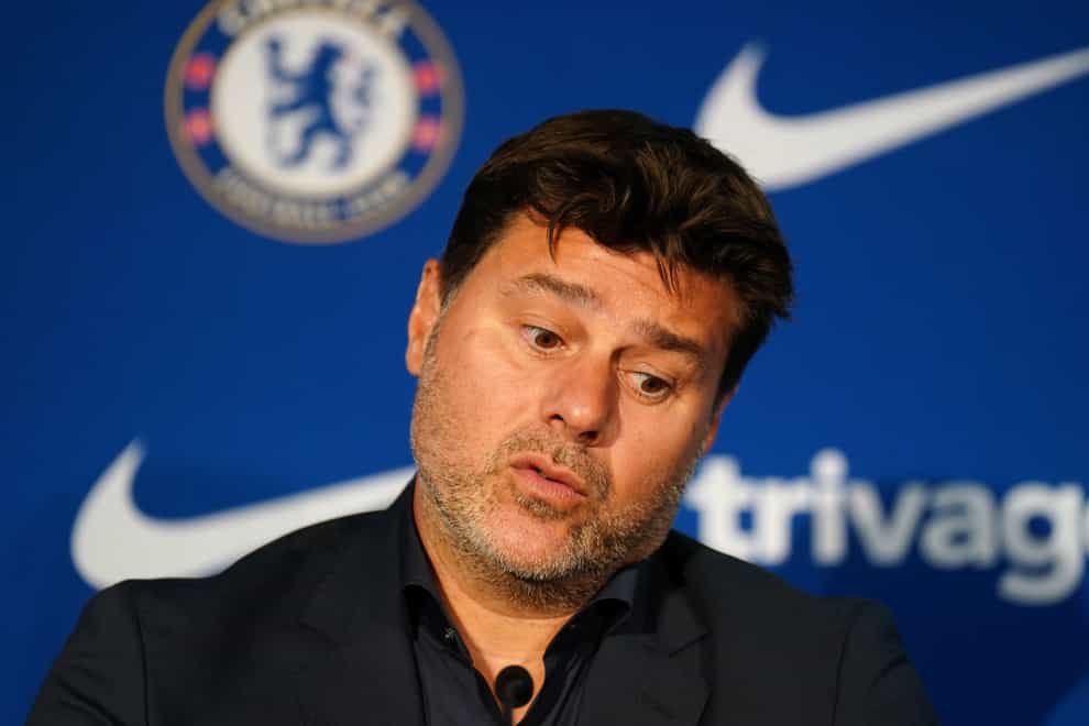 Chelsea manager Mauricio Pochettino during a press conference at Stamford Bridge, London. Picture date: Friday July 7, 2023.