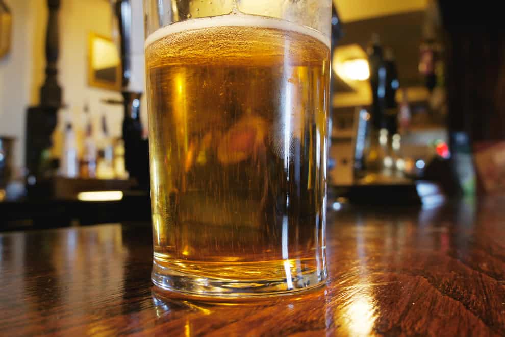 The overall number of pubs in England and Wales, including those vacant and being offered to let, fell to 39,404 at the end of June 2023 (Alamy/PA)
