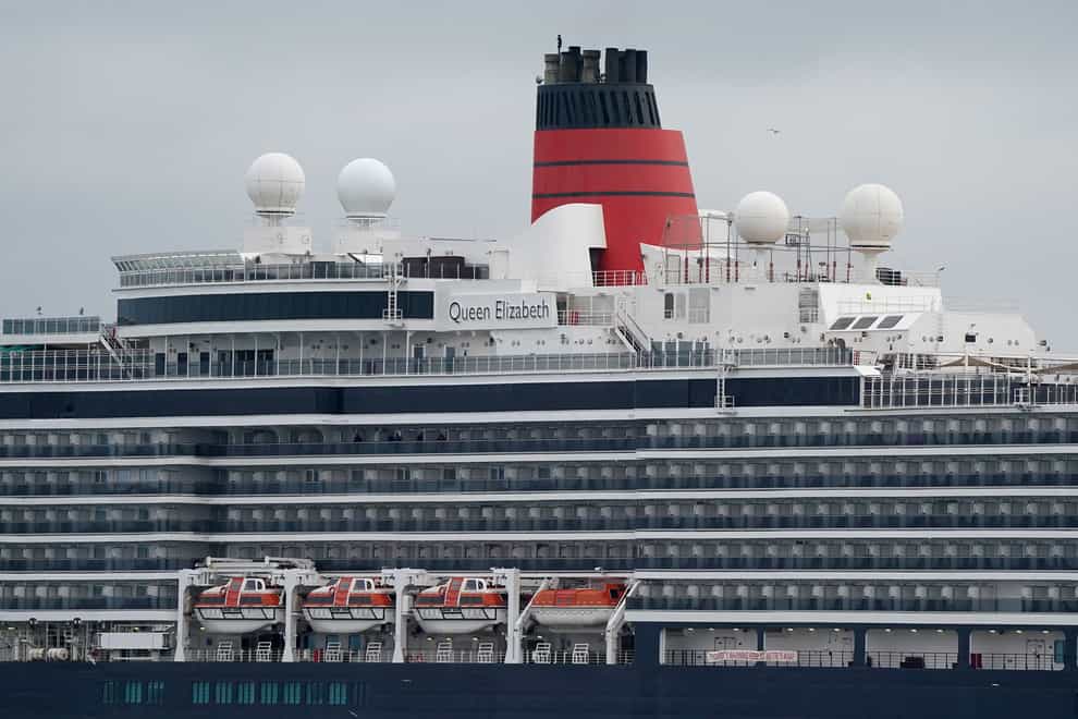 Cunard and P&O Cruises are improving wifi on their ships through a satellite internet service owned by billionaire Elon Musk (Andrew Matthews/PA)