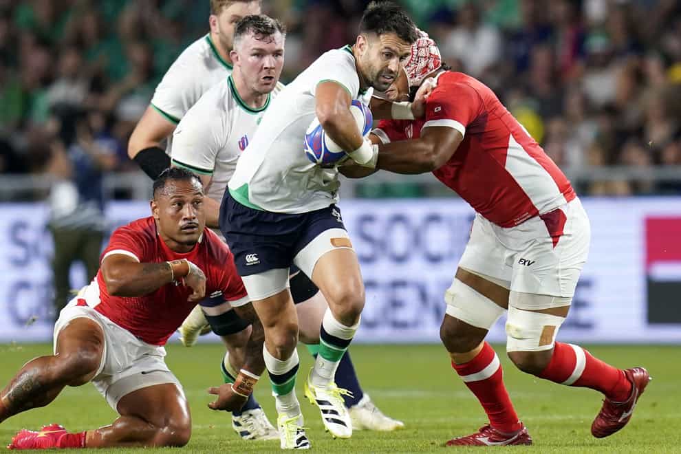 Ireland’s Conor Murray is playing at his fourth Rugby World Cup (Andrew Matthews/PA)
