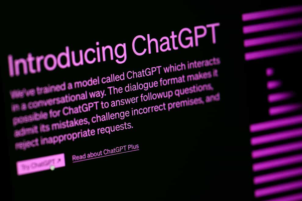 The expanding artificial intelligence market, including chatbots such as ChatGPT, can help boost productivity and economic growth across the UK if developed responsibly, the competition watchdog has said (PA)