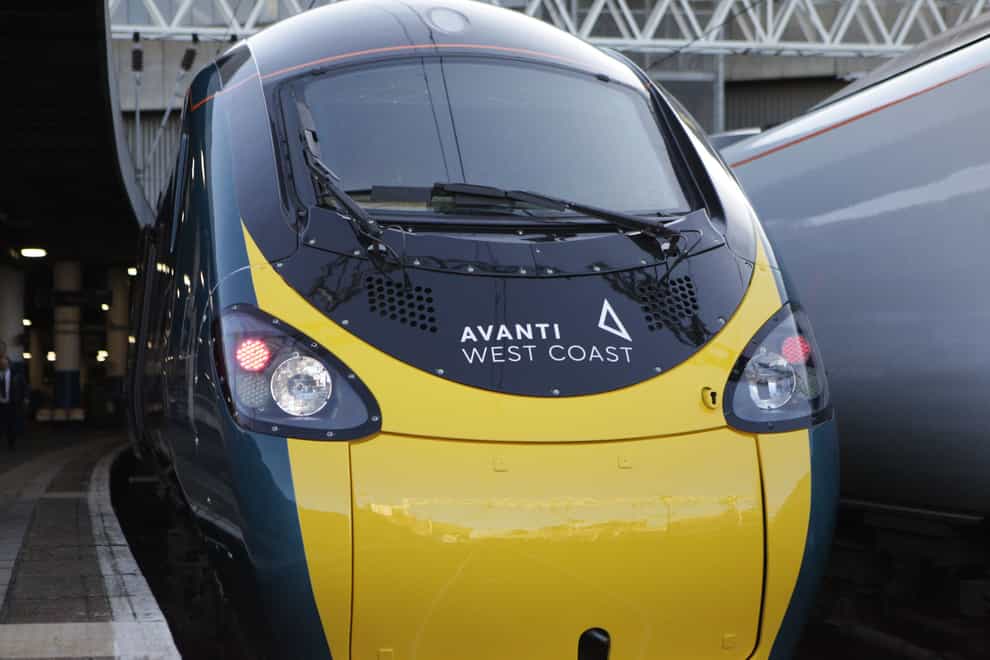 Train operator Avanti West Coast has been handed a long-term contract renewal, the Department for Transport has announced (PA)