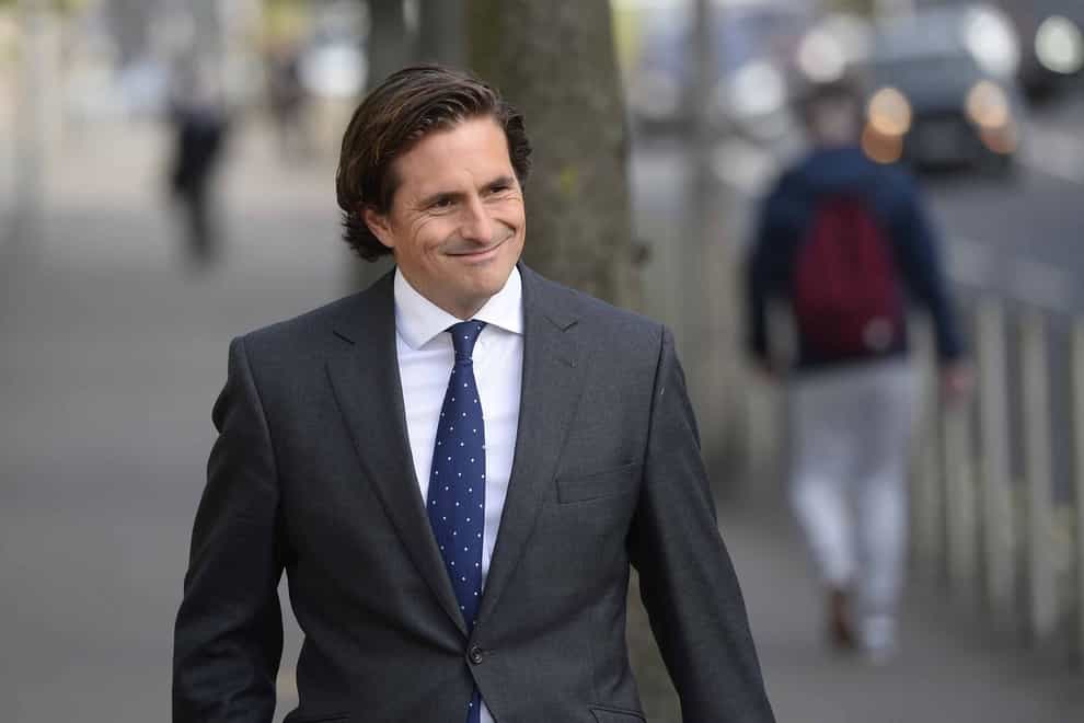 Johnny Mercer has said that the Government has ended the use of bridging hotels (Mark Marlow/PA)