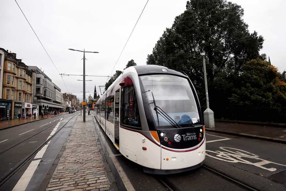 The long-awaited report on the Edinburgh Trams project was released on Tuesday (Danny Lawson/PA)