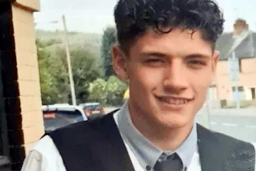 Kelvin Bainbridge, 19, who died following a police pursuit when he exited the vehicle he was driving and was struck by a Durham Police vehicle in Spennymoor in October 2019 (family handout/PA)