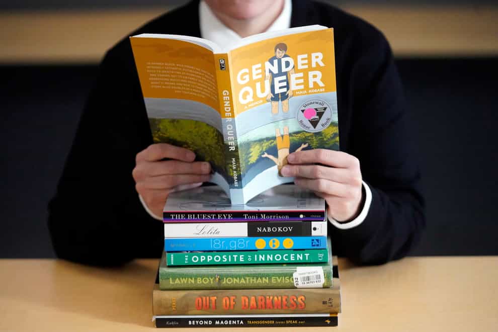 Books that have been the subject of complaints from parents include Maia Kobabe’s Gender Queer (Rick Bowmer/AP)
