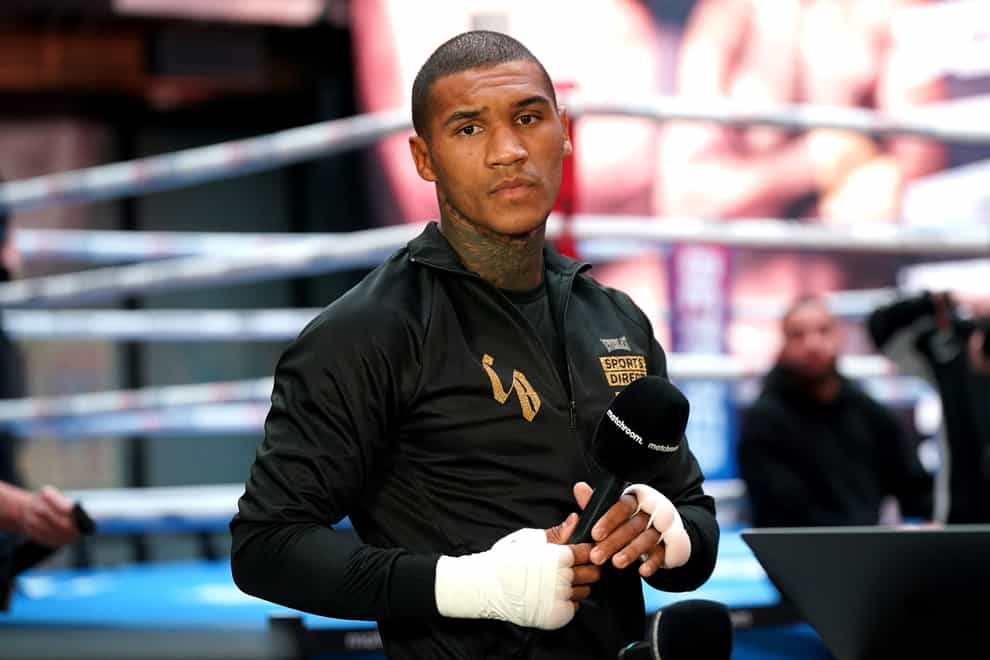 Conor Benn will return to boxing in Orlando this weekend (Yui Mok/PA)