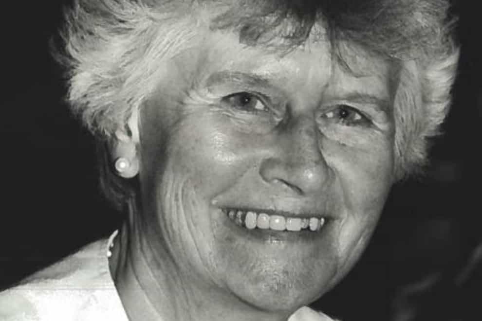 Beryl Purdy, who died at her home in Broomfield, near Bridgwater, Somerset (Avon and Somerset Police/PA)