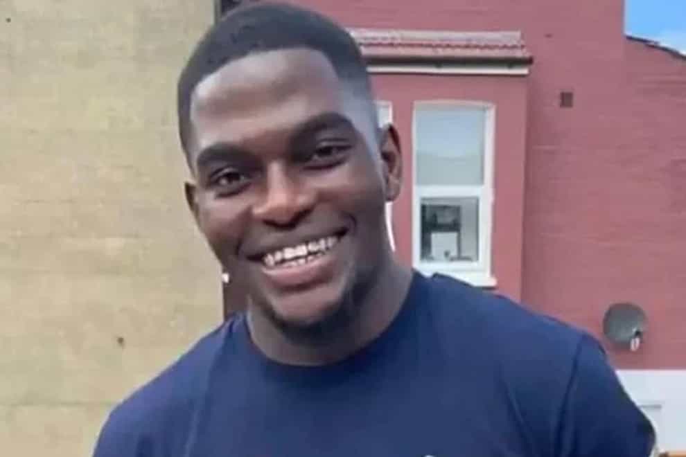 Chris Kaba, 24, had turned into Kirkstall Gardens in Streatham Hill, south London and collided with a marked police car in the moments before the shooting on September 6 last year (Inquest/PA)