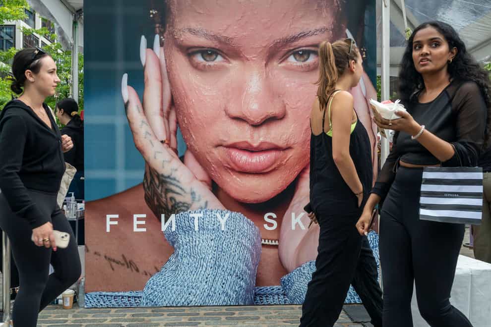 Rihanna’s Fenty Skin was launched in 2020 (Alamy/PA)