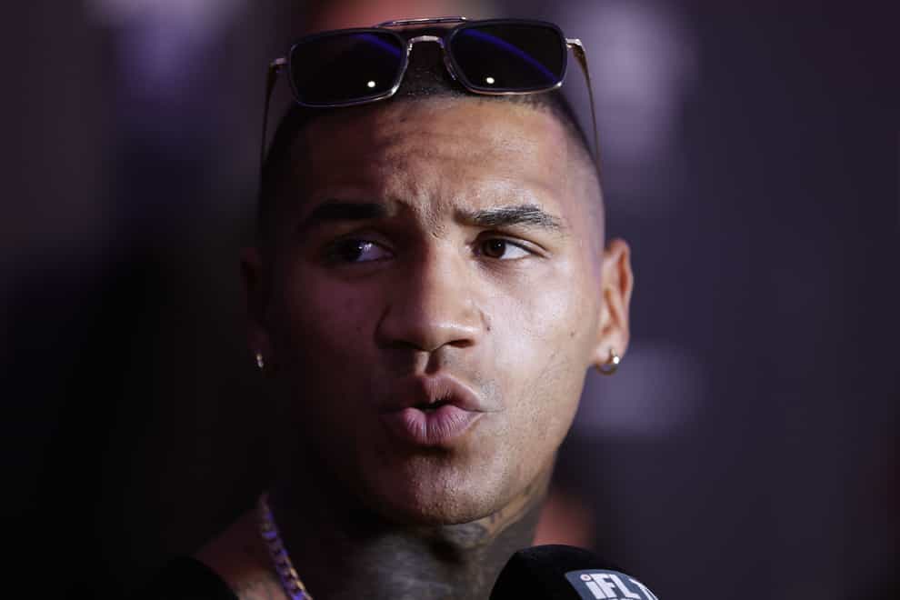 Conor Benn made a winning return to the ring (Steven Paston/PA)