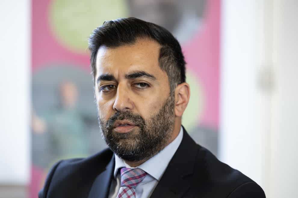 Humza Yousaf has said the buck stops with him over the forthcoming by-election (Robert Perry/PA)