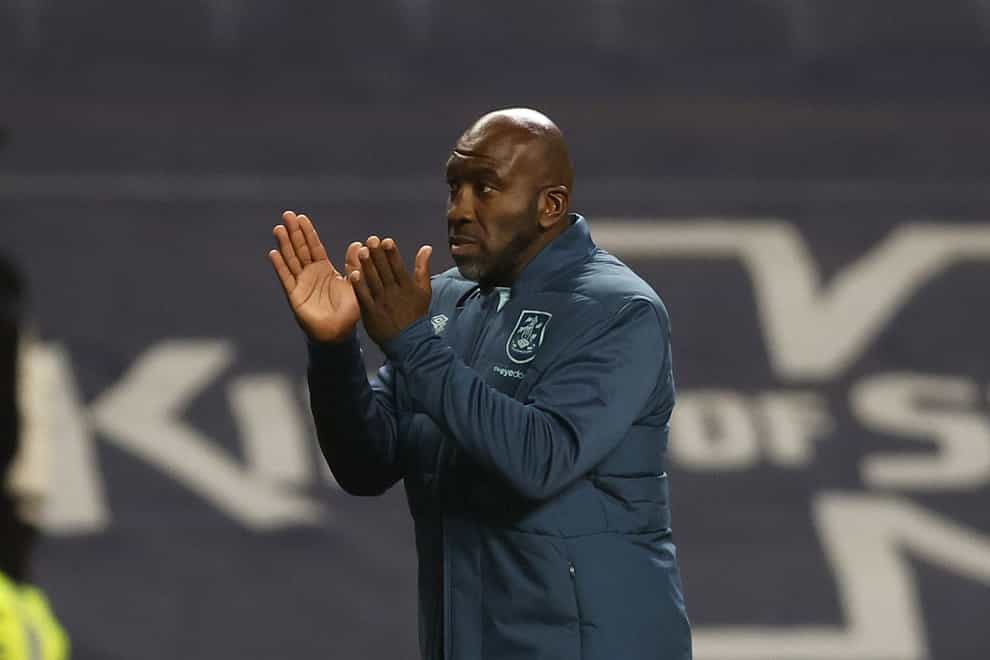 Huddersfield manager Darren Moore was pleased with the late goal (Nigel French/PA)