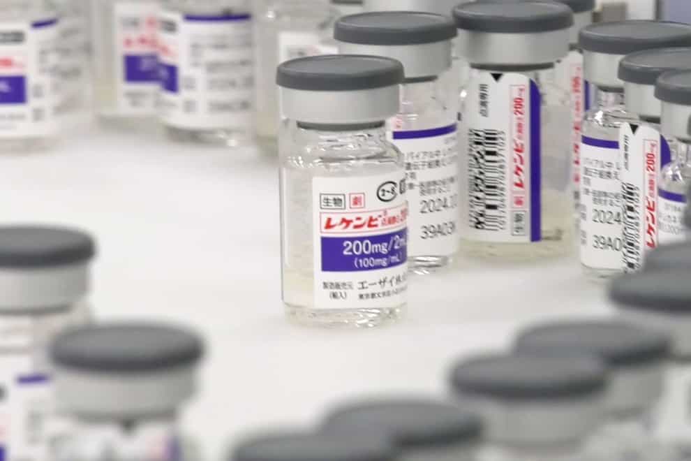 Leqembi, a drug for Alzheimer’s disease, has ben approved for use in Japan (Eisai Co Ltd via AP/PA)