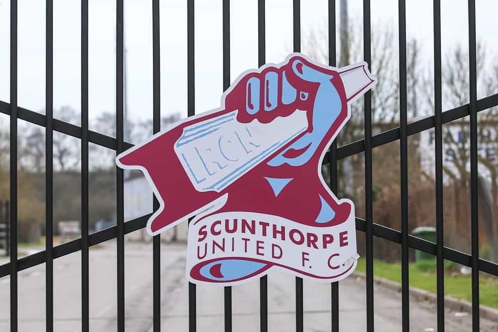 Scunthorpe will move away from Glanford Park in the coming weeks (Isaac Parkin/PA)