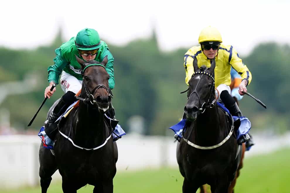 Relief Rally (left) in winning action at York (Mike Egerton/PA)