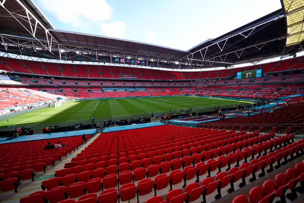Wembley is set to host the Euro 2028 final (Mike Egerton/PA)