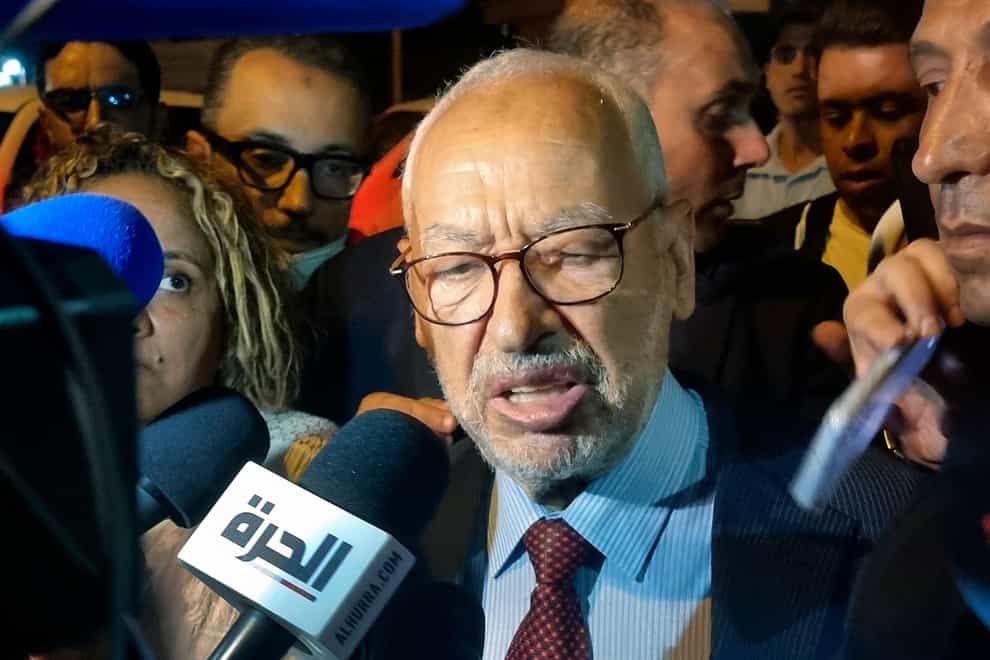Rached Ghannouchi,(Hassene Dridi/AP)