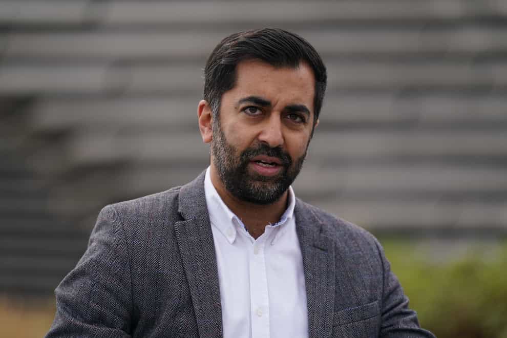 Humza Yousaf has reflected on a heavy by-election defeat for the SNP (Andrew Milligan/PA)