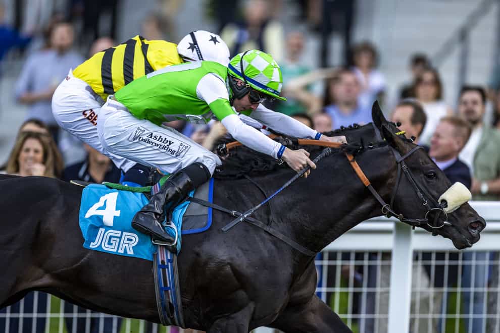 Annaf ridden by jockey Rossa Ryan winning the John Guest Racing Bengough Stakes at Ascot Racecourse, Berkshire. Picture date: Saturday October 7, 2023.