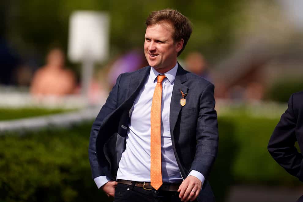 Trainer Tom Ward saddled Woodhay Wonder to win the £150,000 Tattersalls October Auction Stakes at Newmarket (John Walton/PA)