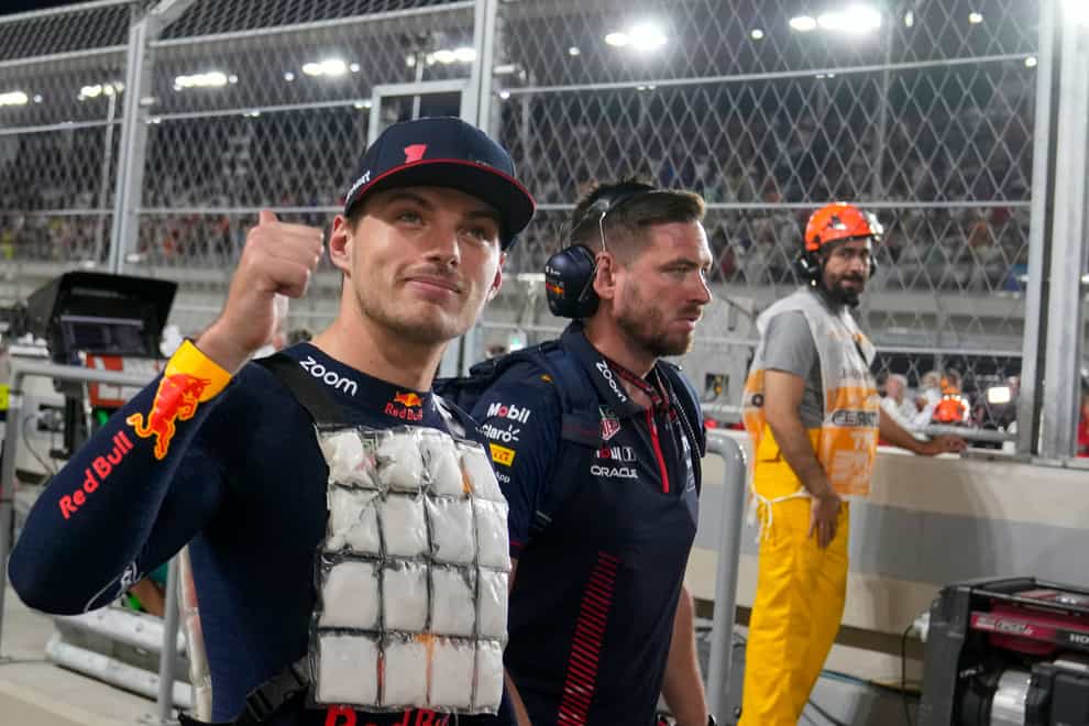 Red Bull driver Max Verstappen is world champion again (Darko Bandic/AP)