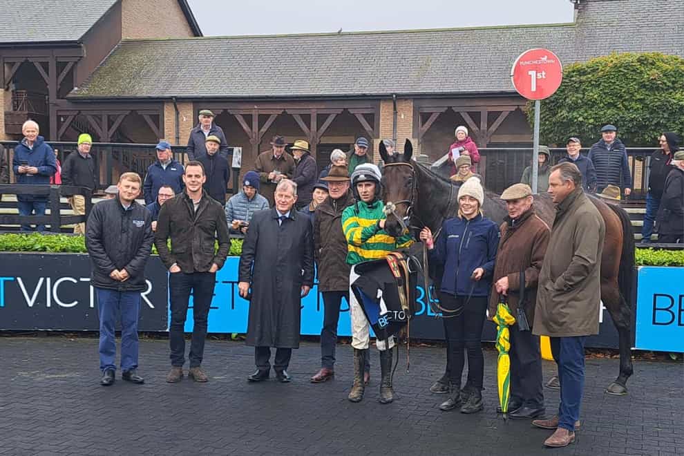 Hercule Du Seuil with connections after winning at Punchestown (Alan Magee/PA)