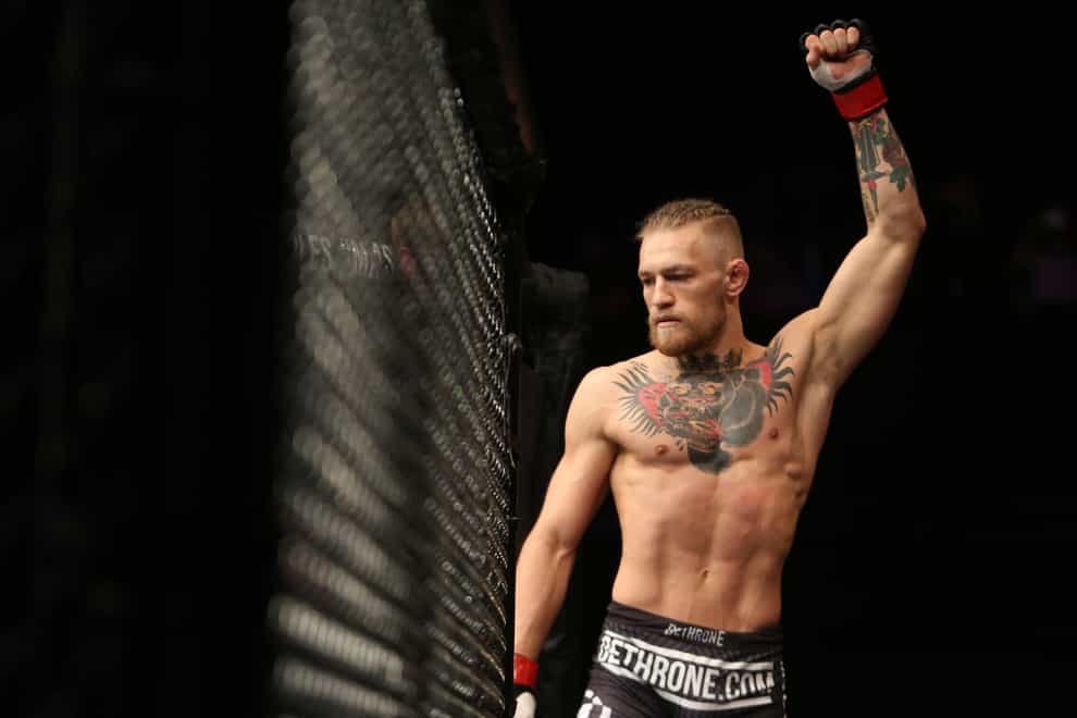 Conor McGregor has stepped up his plans to return to UFC (Brian Lawless/PA)