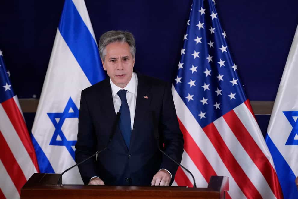 US secretary of state Antony Blinken has visited Israel (Jacquelyn Martin, pool/AP)