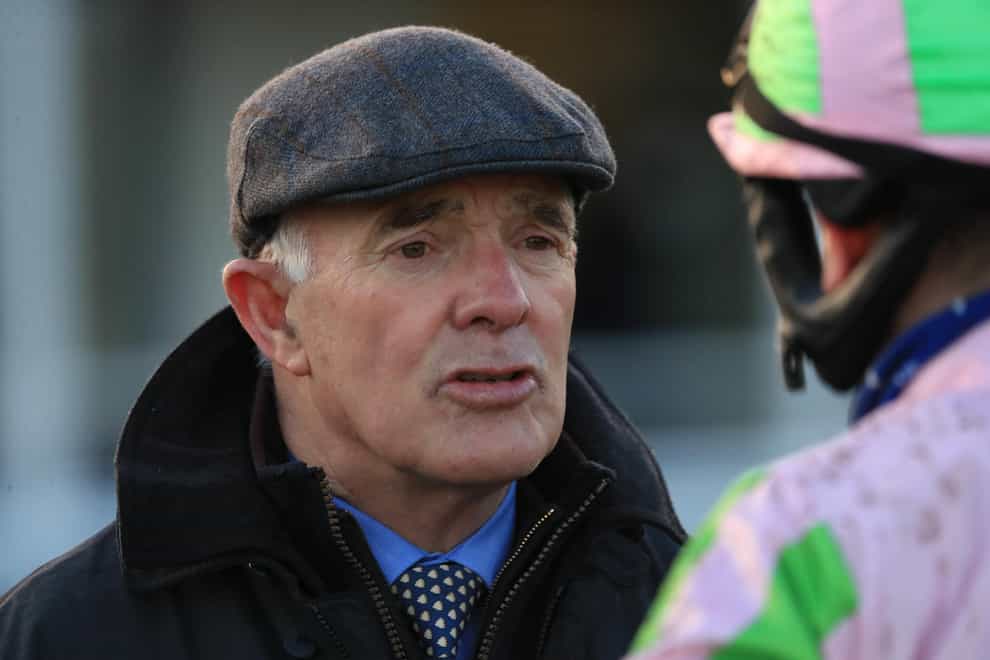 Trainer Ted Walsh at Naas racecourse (Donall Farmer/PA)