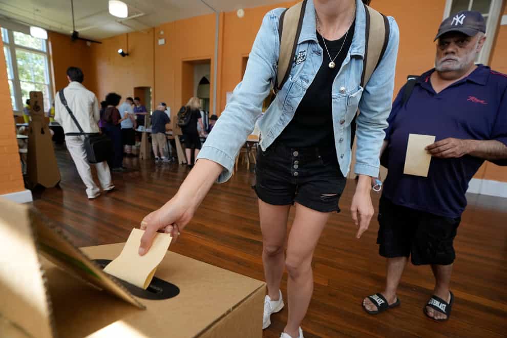 Almost 18 million people were enrolled to vote in the referendum (Rick Rycroft/AP)