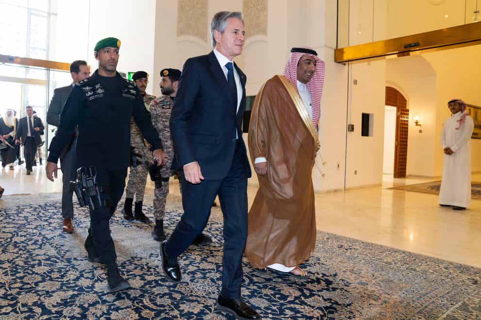 Antony Blinken has visited Saudi Arabia (Jacquelyn Martin, pool/AP )