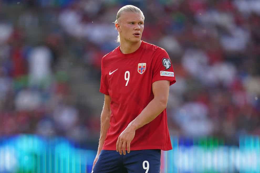 Norway’s Erling Haaland could be key to Scotland’s Euro 2024 qualification (Zac Goodwin/PA)