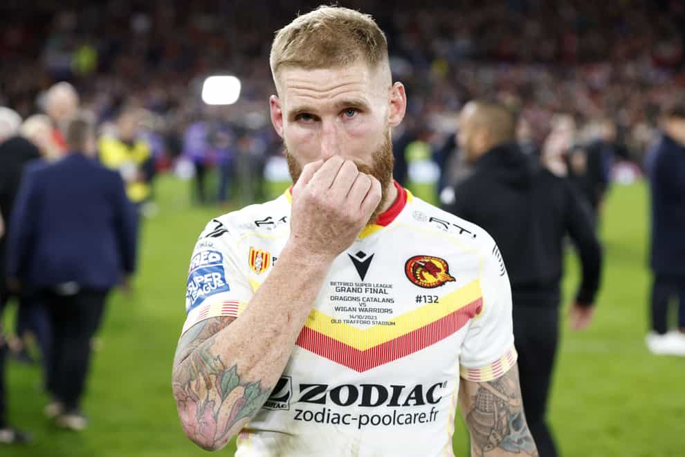 Sam Tomkins believes Catalans Dragons can come again (Richard Sellers/PA)